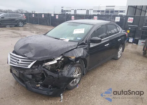 2015 Nissan Sentra Sv из США, поврежденный, VIN 3N1AB7AP7FL673434